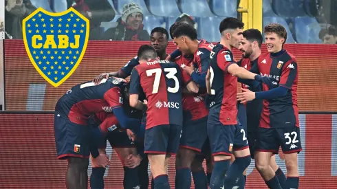 La camiseta del Genoa que los hinchas de Boca quieren. 

