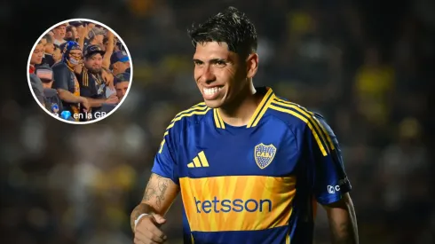 Carlos Palacios apareció inesperadamente con la barra de Colo Colo.
