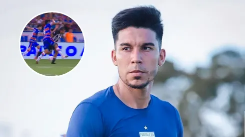 Pol Fernández se fue expulsado en Brasil por una piña. 
