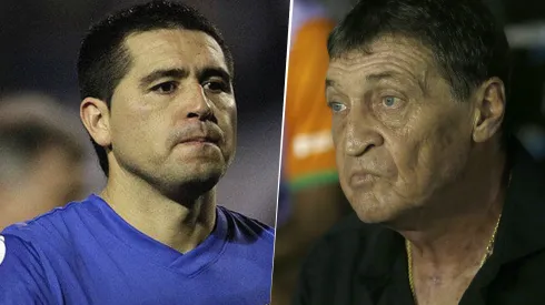 Julio César Falcioni liquidó a Juan Román Riquelme
