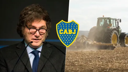 El exjugador de Boca que salió a bancar a Javier Milei. 
