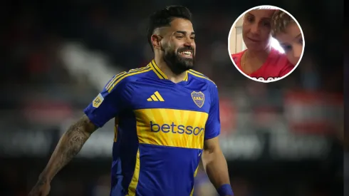 El gran gesto de la esposa de Milton Giménez con un hincha de Boca. 
