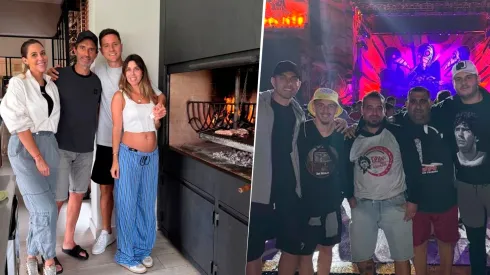Los jugadores y el DT aprovecharon el fin de semana libre.
