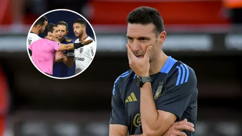 Scaloni debe estar atento a la designación del árbitro para el Argentina-Brasil. 

