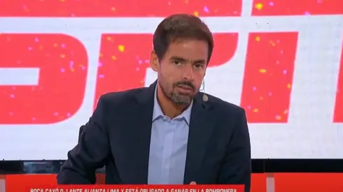 Mariano Closs, con todo contra Carlos Palacios. 
