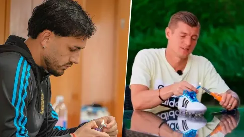 Se supo por qué Paredes copió una costumbre de Toni Kroos.
