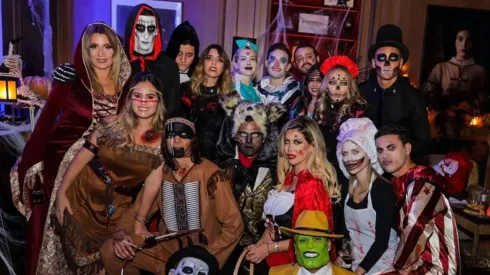 Los dos jugadores que compartieron una fiesta de Halloween y ahora se enfrentarán en el fútbol argentino.
