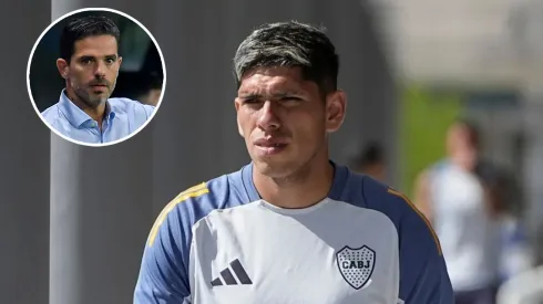 La decisión de Gago con Carlos Palacios. 
