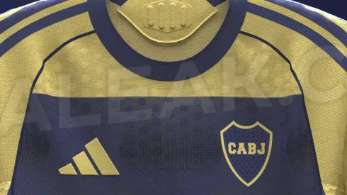 La nueva camiseta suplente que tendrá Boca. 
