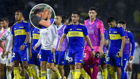 El exBoca que se emocionó al ver a Miguel Ángel Russo. 
