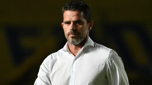 El entrenador de Boca mantiene sólo una duda en el once para jugar ante Barracas Central.
