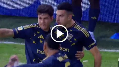 Boca se puso en ventaja contra Barracas Central.
