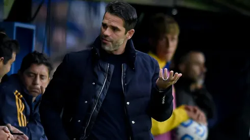 Gago habló tras el triunfo contra Barracas Central.
