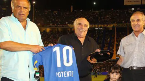 Patota Potente, uno de los ídolos de Maradona.
