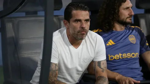 Gago no quedó conforme con el nivel de un jugador de Boca. 
