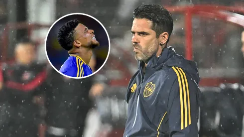 El entrenador dejó ver una contradicción sobre el presente de Frank Fabra.
