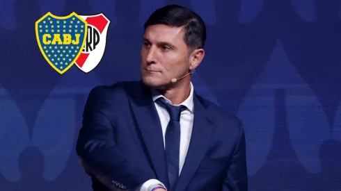 Zanetti habló sobre Boca y River antes del Mundial de Clubes.
