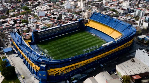 La firme postura sobre un ídolo de Boca sobre La Bombonera. 
