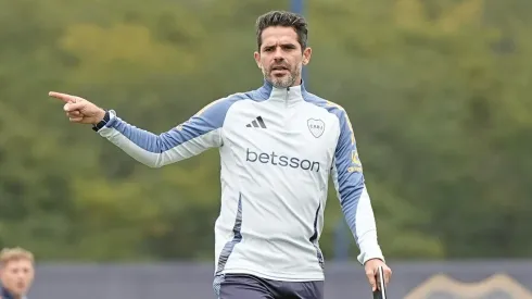 Gago piensa en los próximos compromisos de Boca.
