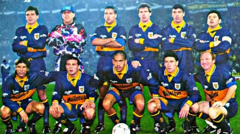 El ídolo de Boca que dirige a su hijo en el ascenso. 
