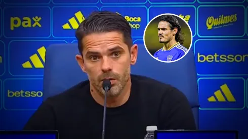 Gago habló sobre la sequía de Cavani.
