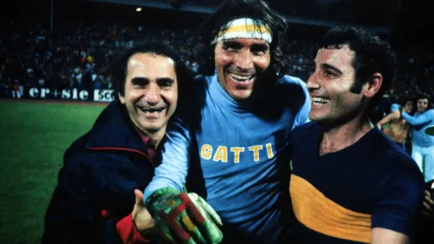 Hugo Gatti, leyenda de Boca.
