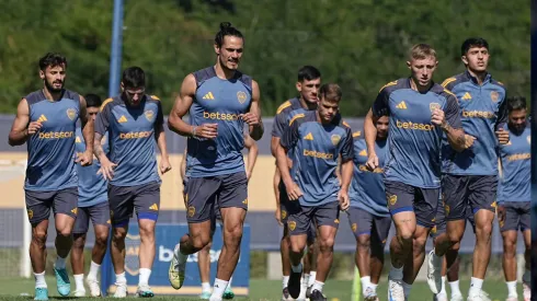 El jugador de Boca que no entrenó y es duda para el duelo con River. 
