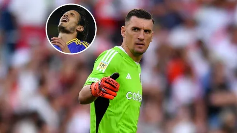 Armani habló de la ausencia de Cavani en el Superclásico. 
