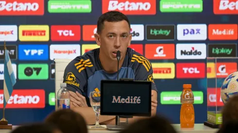 Agustín Marchesín habló en la previa del Boca-River. 
