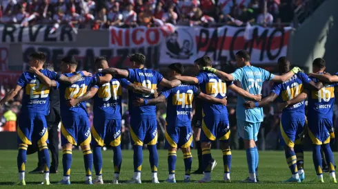 Boca no pudo contra River en el Monumental.
