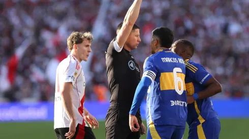 Rojo, el apuntado por River en las gastadas tras el Superclásico.
