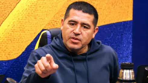 Juan Román Riquelme, presidente de Boca (
