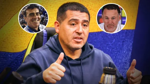 Un candidato para dirigir a Boca espera el llamado de Riquelme. 

