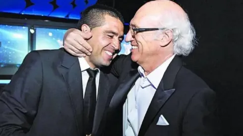 Riquelme y Bianchi tienen muy buena relación desde hace años.

