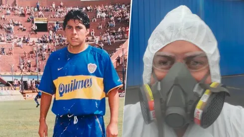 Bahamonde jugó en Boca y jugó un Superclásico de verano frente a River.
