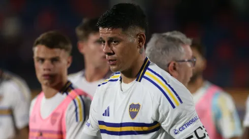 Marcos Rojo habló de su charla previa con Gago al duelo con River. 
