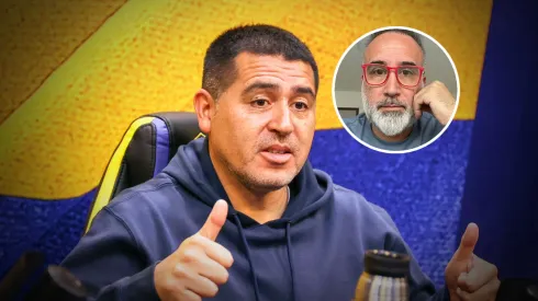 Anello le pidió perdón a Juan Román Riquelme. 
