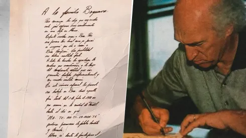 El día en que Bianchi le dedicó una carta a los hinchas.
