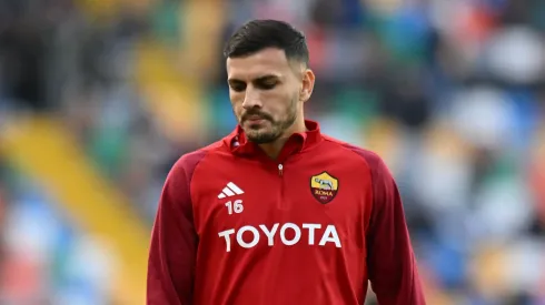 Paredes, sin minutos en los últimos partidos con la camiseta de Roma.
