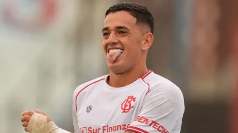 La provocación del Toro Morales a River en el Monumental.
