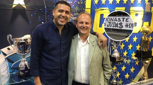 Apareció un mensaje que involucra a Rosica. ¿Interna con Riquelme?
