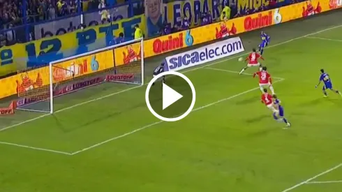 Palacios tuvo el primero para Boca.

