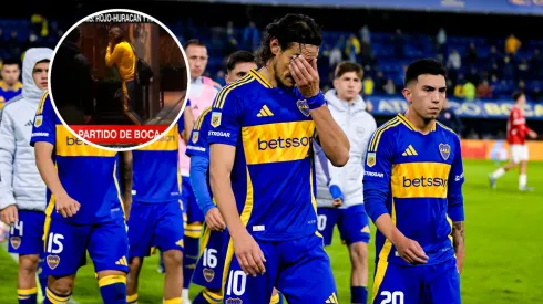 Los hinchas de Boca, con todo contra los jugadores. 

