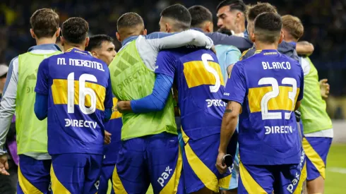 El suplente de Boca que se entrenó igual en el Predio de Ezeiza. 
