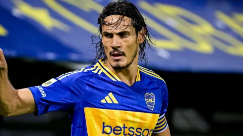 Cavani se acordó de los hinchas de Boca en una historia de Instagram.
