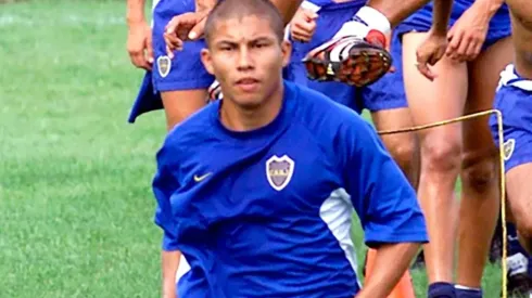 Diego Cortés se probó en el Boca de Bianchi y llegó a jugar un amistoso.
