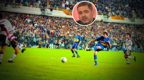 Traverso recordó un Superclásico por Copa Libertadores.
