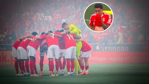 Di María, en llanto tras una final perdida con Benfica.
