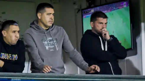 Riquelme tuvo una reunión con Herrón y se definió su futuro en Boca. 
