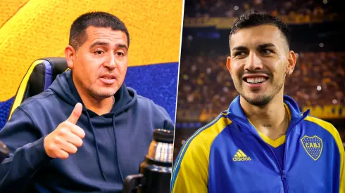 Riquelme habló con Paredes sobre su vuelta a Boca.
